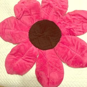 Baby bath flower cushion